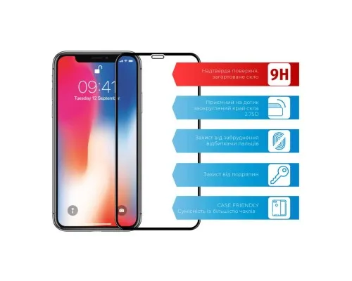 Скло захисне ACCLAB Full Glue Apple iPhone XR/11 (1283126508196)