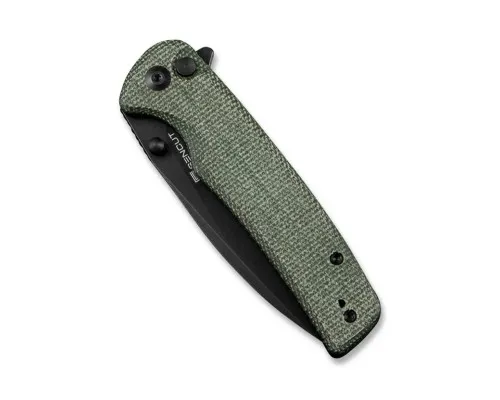 Ніж Sencut Sachse Blackwash Olive Micarta (S21007-2)