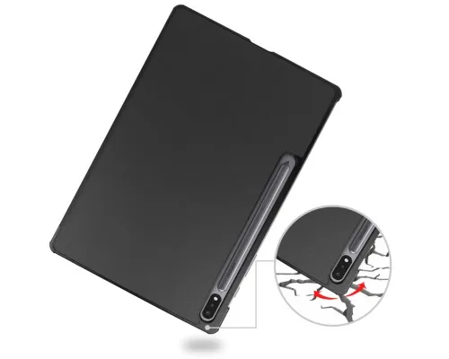 Чехол для планшета BeCover Smart Case Samsung Tab S9 Plus (SM-X810/SM-X816)/S9 FE Plus (SM-X610/SM-X616) 12.4 Black (709895)