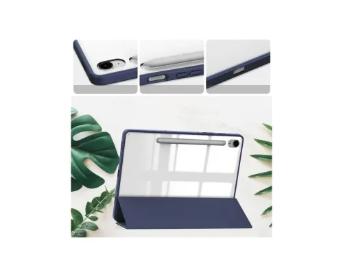 Чехол для планшета BeCover Soft Edge stylus holder Samsung Tab S9 (SM-X710/SM-X716)/S9 FE (SM-X510/SM-X516B) 11.0 Deep Blu (710439)