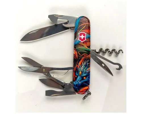 Нож Victorinox Climber Zodiac Сапфіровий дракон (1.3703_Z3260p)