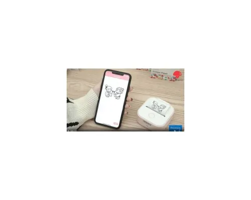 Принтер чеків UKRMARK P02BL Bluetooth, блакитний (900936)