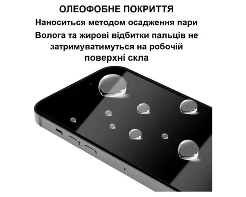 Скло захисне Lunatik Premium Tempered Glass 3D Full Cover Black for iPhone 14 (1195281)