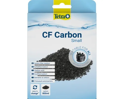 Наполнитель для аквариумного фильтра Tetra «Carbon» активированный уголь 800 мл (4004218145603)