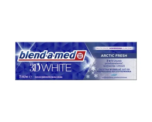 Зубная паста Blend-a-med 3D White Арктическая свежесть 75 мл (8006540793039)