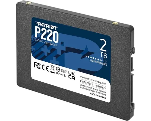 Накопичувач SSD 2.5" 2TB P220 Patriot (P220S2TB25)