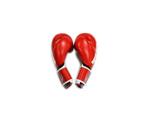 Боксерські рукавички Thor Shark Шкіра 12oz Червоні (8019/02(Leather) RED 12 oz.)