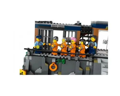 Конструктор LEGO City Полицейский остров-тюрьма 980 деталей (60419)