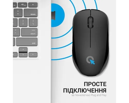 Мишка OfficePro M183 Wireless Black (M183)