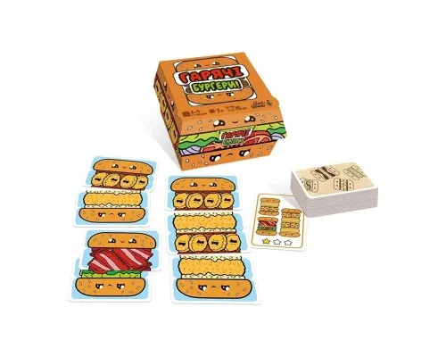 Настільна гра Lord of Boards Гарячі Бургери (Burger ASAP) (LOB2319UA)