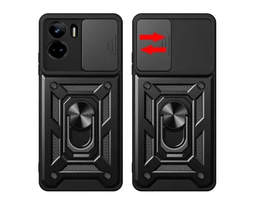Чохол до мобільного телефона BeCover Military Honor 90 Lite Black (710999)