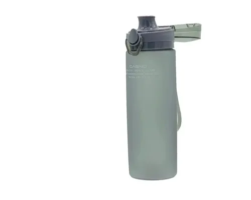 Пляшка для води Casno 650 мл KXN-1157 Сіра (KXN-1157_Grey)