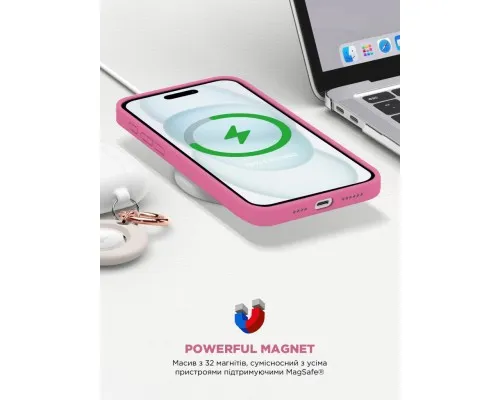 Чохол до мобільного телефона Armorstandart ICON2 MagSafe Apple iPhone 15 Pink (ARM77009)