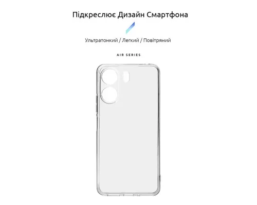 Чохол до мобільного телефона Armorstandart Air Xiaomi Redmi 13C 4G / Poco C65 Camera cover Clear (ARM78478)