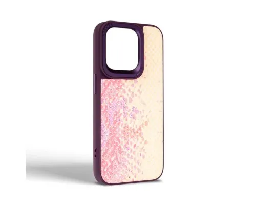 Чохол до мобільного телефона Harder Snake Pattern Apple iPhone 14 Pro Pink (ARM76809)