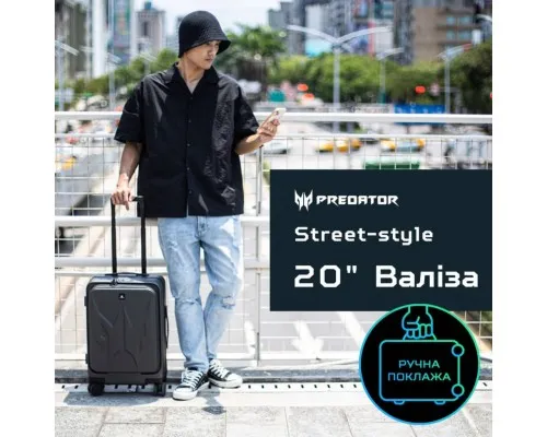 Валіза Acer Predator Street_Sty 20'' Black (GP.BAG11.003)