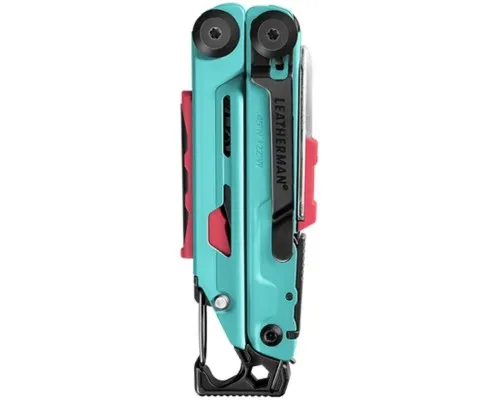 Мультитул Leatherman SIGNAL AQUA, синтетический чехол, картонна коробка (832733)