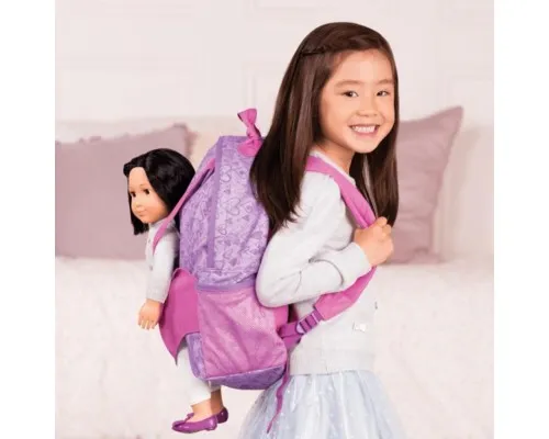 Аксессуар к кукле Our Generation рюкзак фиолетовый (BD37418Z)