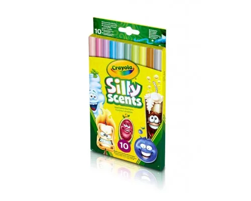 Фломастеры Crayola Набор Silly Scents Washable Тонкая линия с ароматом 10 шт (256340.024)