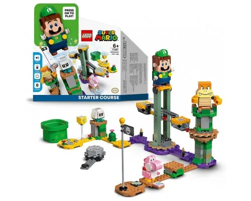 Конструктор LEGO Super Mario Стартовый набор Приключения вместе с Луиджи 280 (71387)