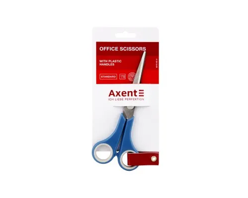 Ножиці Axent Standard, 17 см, сині (6215-02-A)