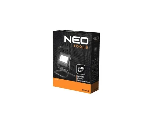 Прожектор Neo Tools алюміній 220В 50Вт 4500 люмен SMD LED, кабель 2 м з вилкою (99-063)
