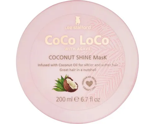 Маска для волосся Lee Stafford Coco Loco з кокосовою олією 200 мл (5060282703452/4060282703452)