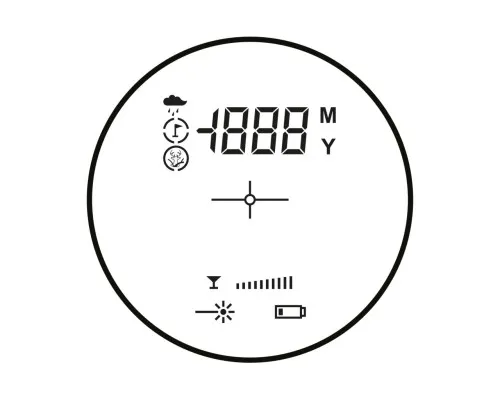 Лазерный дальномер Hawke LRF 800 LCD 6x25 (41022)