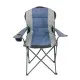 Кресло складное NeRest NR-34 Турист Grey/Blue (4820211100506_1)