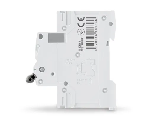 Автоматичний вимикач Videx RS6 RESIST 1п 6А 6кА С (VF-RS6-AV1C06)
