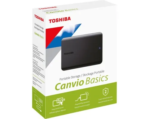 Зовнішній жорсткий диск 2.5 2TB Toshiba (HDTB520EK3AA)