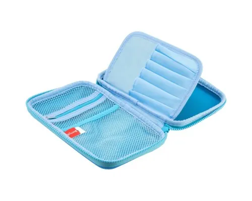 Пенал Cool For School 1 відділення Блакитний (QT-5653-Blue)