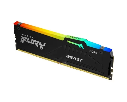 Модуль памяті для компютера DDR5 32GB 6000 MHz Beast RGB Kingston Fury (ex.HyperX) (KF560C40BBA-32)