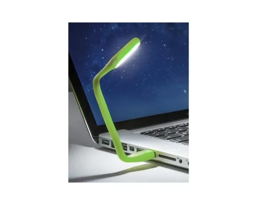 Лампа USB Optima LED, гнучка, 2 шт, зелений (UL-001-GR2)