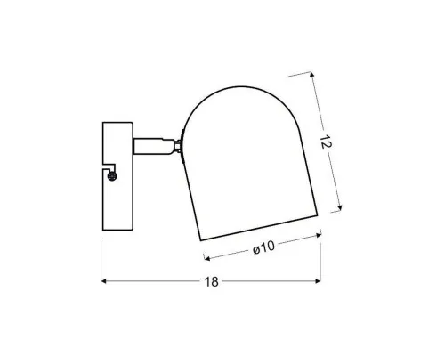 Бра Candellux 91-63205 AZURO (91-63205)