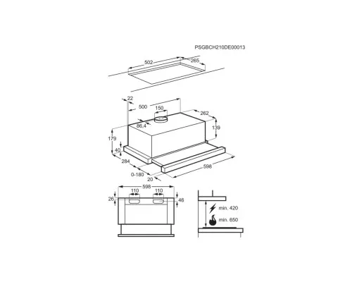 Вытяжка кухонная Electrolux LFP326S