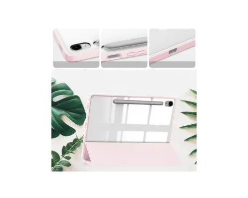 Чехол для планшета BeCover Soft Edge stylus holder Samsung Tab S9 (SM-X710/SM-X716)/S9 FE (SM-X510/SM-X516B) 11.0 Pink (710442)