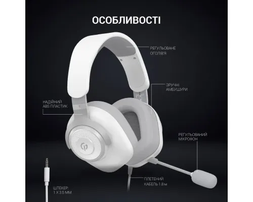 Навушники GamePro HS590W White (HS590W)