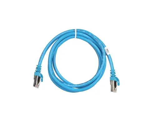 Патч-корд 1.50м S/FTP Cat 6 CU PVC 26AWG 7/0.16 blue 2E (2E-PC6SFTPCOP-150BL)