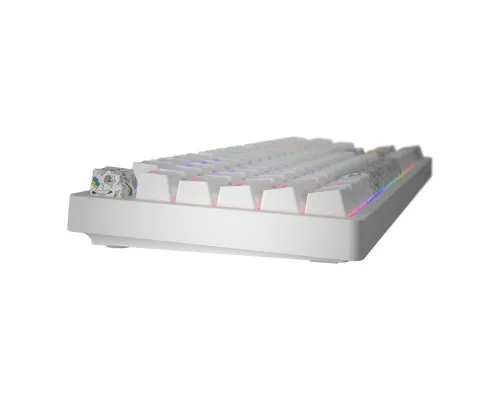 Клавіатура Hator Rockfall 2 Mecha TKL Authentic Edition Aurum Milky Way Silent USB White (HTK-531)