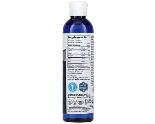 Минералы Trace Minerals Концентрат электролитов, Electrolyte Concentrate, 237 мл, (TMR-00110)