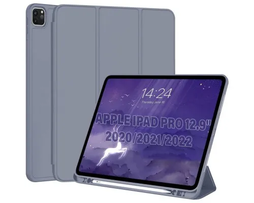 Чохол до планшета BeCover Tri Fold Hard TPU Apple iPad Pro 12.9 2020/2021/2022 Purple (711117)