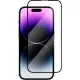 Стекло защитное Lunatik Premium Tempered Glass 3D Full Cover Black for iPhone 14 Pro Max (1195283)