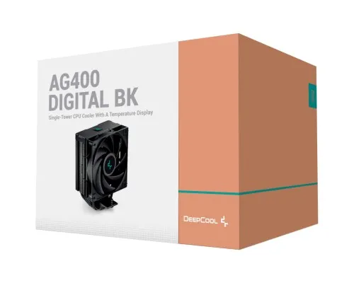 Кулер до процесора Deepcool AG400 Digital BK (R-AG400-BKNDMN-G-2)