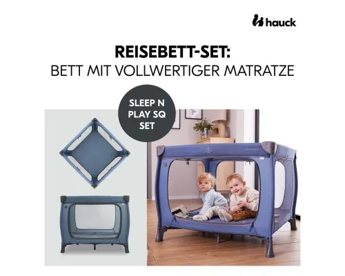 Дитячий манеж Hauck Sleep N Play SQ Dark Blue (60672-8)