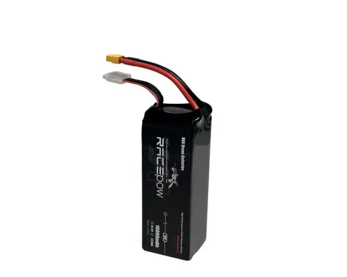 Аккумулятор для дрона RacePow Lipo 6s 10000mAh 60C XT60 (10000mAh-6s-60C)