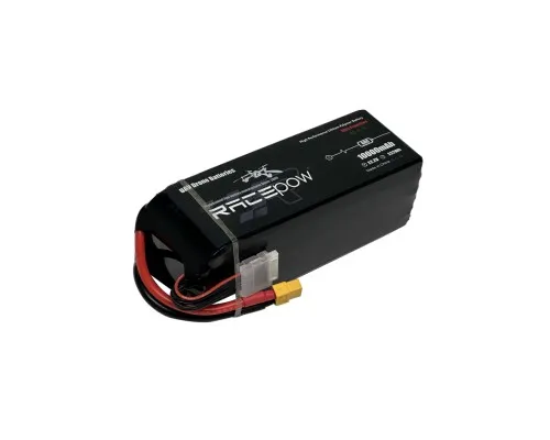 Аккумулятор для дрона RacePow Lipo 6s 10000mAh 60C XT60 (10000mAh-6s-60C)