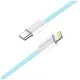 Дата кабель USB-C to Lightning 1.0m 27W blue ColorWay (CW-CBPDCL061-BL)