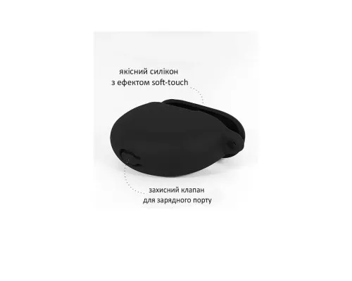 Чохол для навушників BeCover Silicon Tour Pro TWS Black (710196)