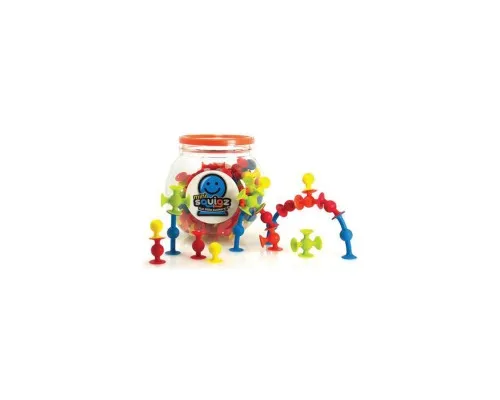 Конструктор Fat Brain Toys на мини-присосках MiniSquigz 75 шт (F107ML)